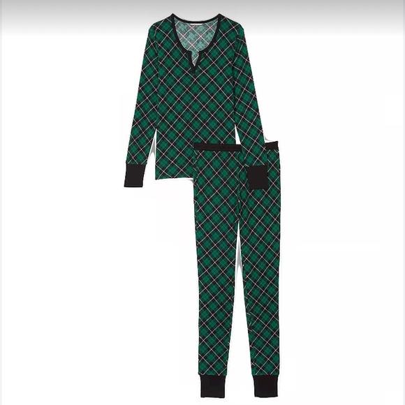 Victoria’s Secret Thermal Long Pajamas NWT - Picture 3 of 3